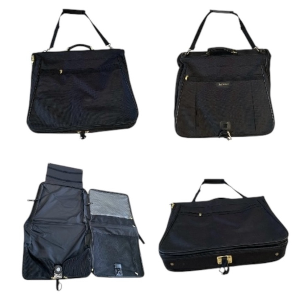 Vintage Samsonite‎ Acclaim Garment Bag Black Zip Strap, No wheels